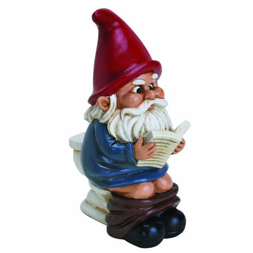 Gnome on a Throne