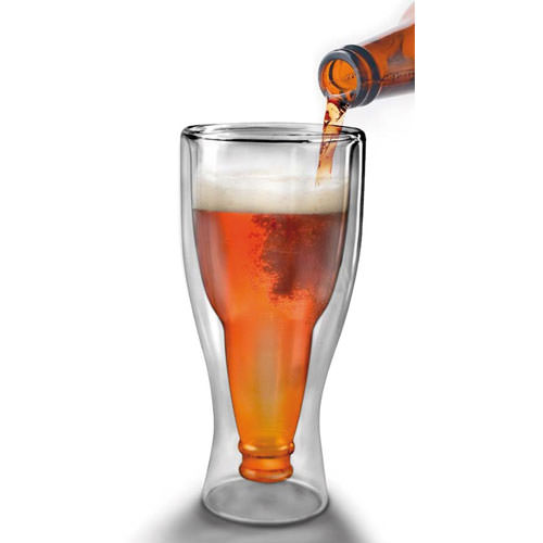 Hopside Down Beer Glass