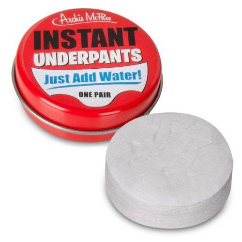 Instant underpants