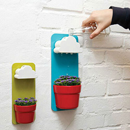 Rainy Flower Pots