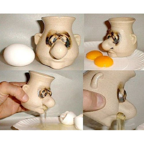 Mr. Sniffles Egg Separator